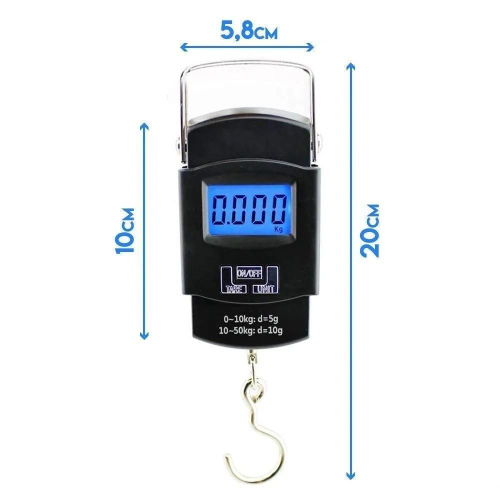 Portable Digital Kitchen Scale With 50kg Capacity And LCD Display